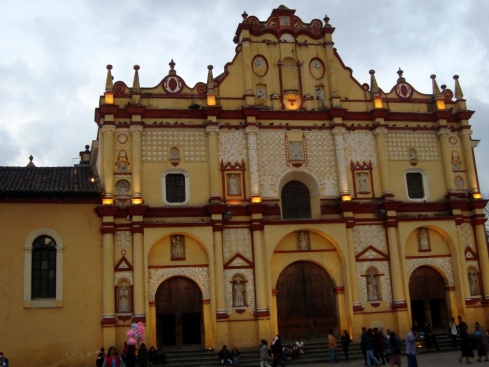 The Cathedral of San Cristobal de Las Casas.