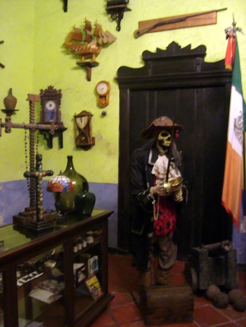 Hostal Pirata, our home in Campeche.