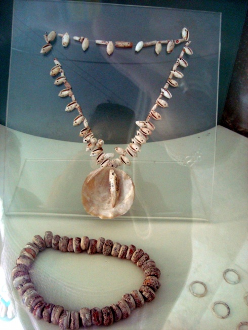 Mayan jewelry.