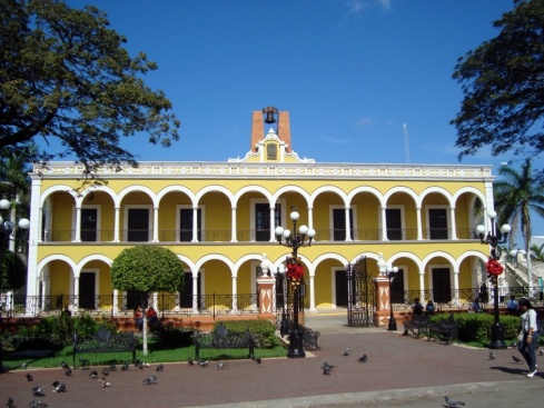 The town hall of Campeche.