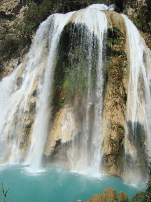 One of the higher waterfalls, Arcoris".