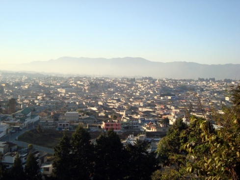 View of Quetzaltenango or Xela.