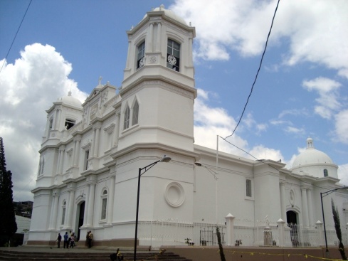 The cathedral in Matagalpa.