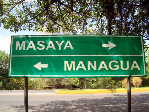 The Volcan Masaya park is located in between Managua and Masaya.