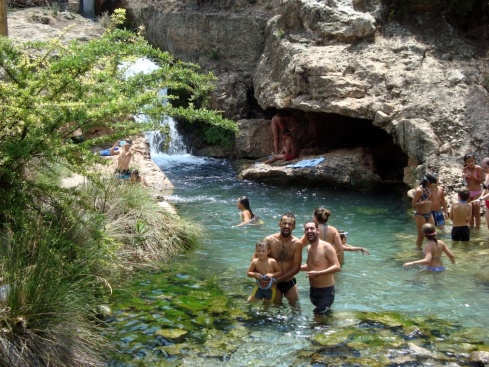 Where the river is born. Freezing cold water springs, waterfalls and pools, perfect for cooling off in the Spanish heat.