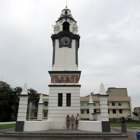 The clock tower, a Birch memorial (Birch was the first colonial Resident in Perak), erected on 1909.