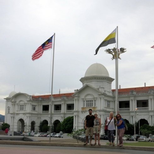 The majestic Ipoh Train Station. The third largest in colonial Malaya.
