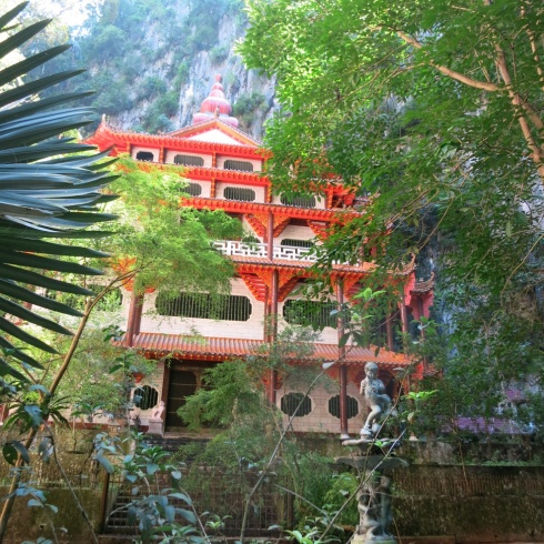 A temple within a temple at Sam Poh Tong.