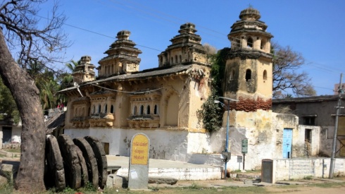 Ancient ruins in Anegundi.
