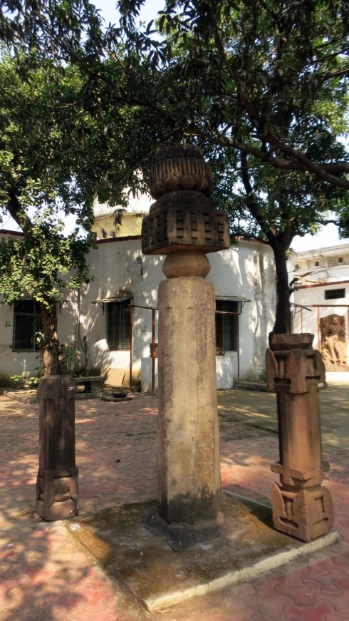 Part of one of Ashoka's Pillars.