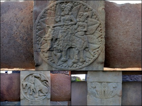 Some of the stone carvings are in really good condition.