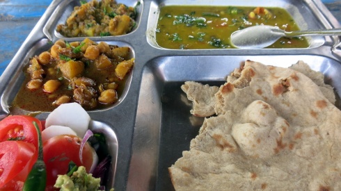 Yet another delicious thali.